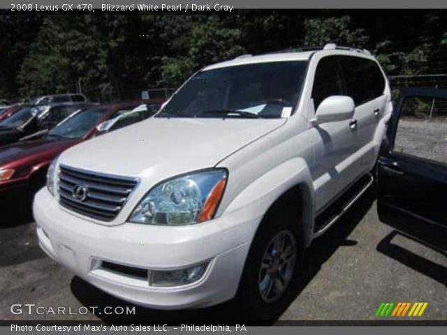 2008 Lexus GX 470 in Blizzard White Pearl