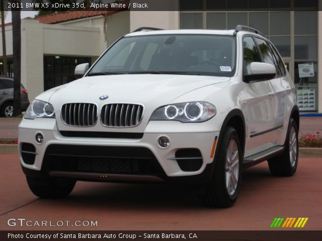 2011 BMW X5 xDrive 35d in Alpine White