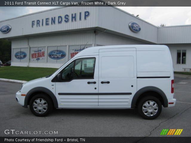 2011 Ford Transit Connect XLT Cargo Van in Frozen White