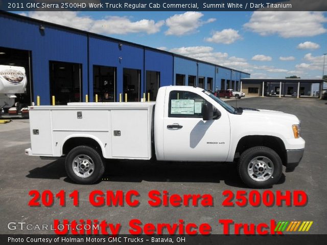 2011 GMC Sierra 2500HD Work Truck Regular Cab Commercial in Summit White