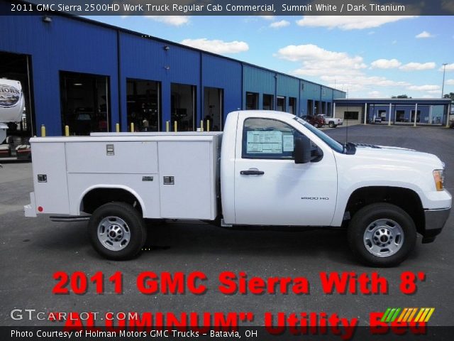 2011 GMC Sierra 2500HD Work Truck Regular Cab Commercial in Summit White