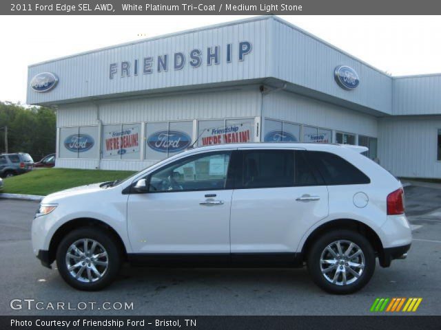 2011 Ford Edge SEL AWD in White Platinum Tri-Coat