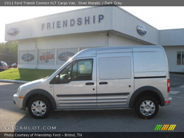 2011 Ford Transit Connect XLT Cargo Van in Silver Metallic