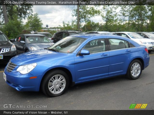 2008 Chrysler Sebring Touring Sedan in Marathon Blue Pearl