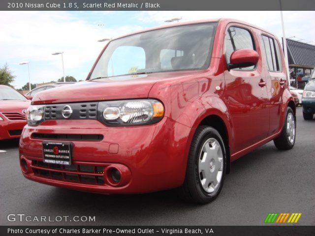 2010 Nissan Cube 1.8 S in Scarlet Red Metallic