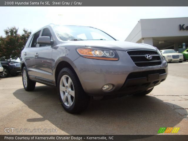 2008 Hyundai Santa Fe SE in Steel Gray