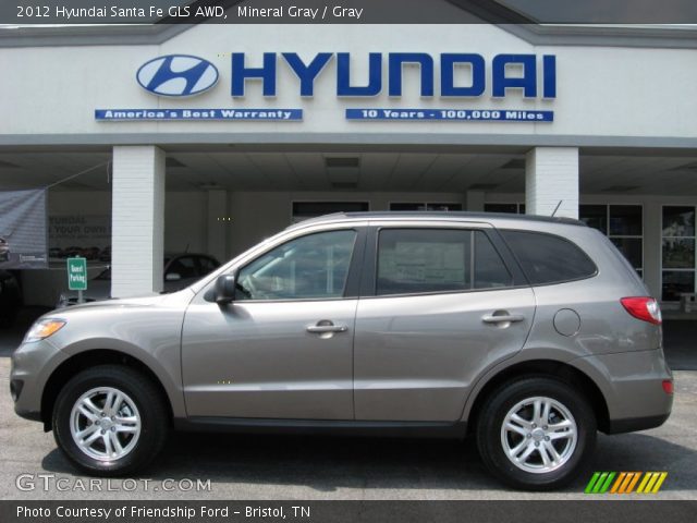 2012 Hyundai Santa Fe GLS AWD in Mineral Gray