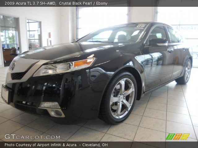 2009 Acura TL 3.7 SH-AWD in Crystal Black Pearl