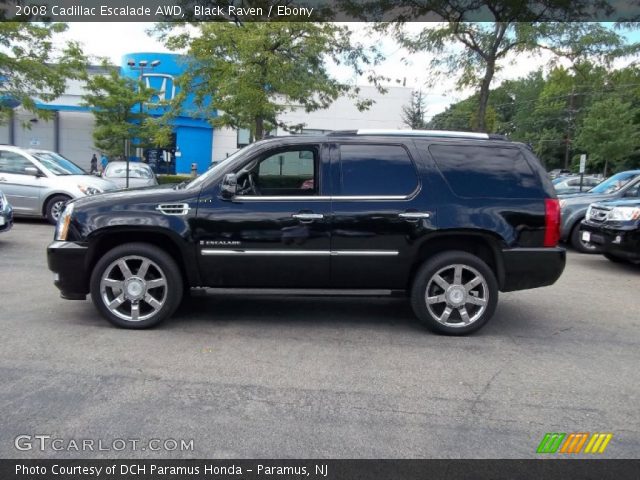2008 Cadillac Escalade AWD in Black Raven