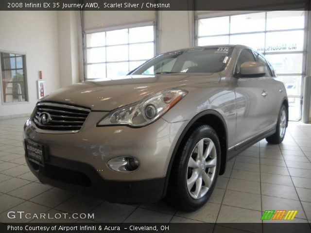2008 Infiniti EX 35 Journey AWD in Scarlet Silver