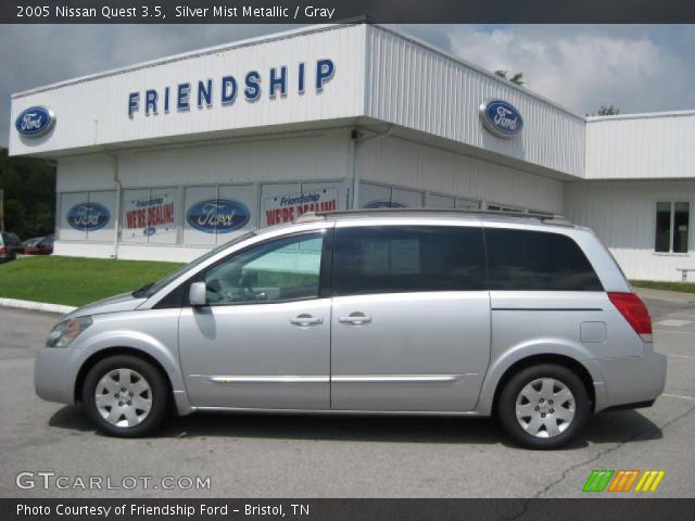 2005 Nissan Quest 3.5 in Silver Mist Metallic