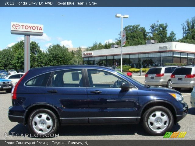 2011 Honda CR-V LX 4WD in Royal Blue Pearl