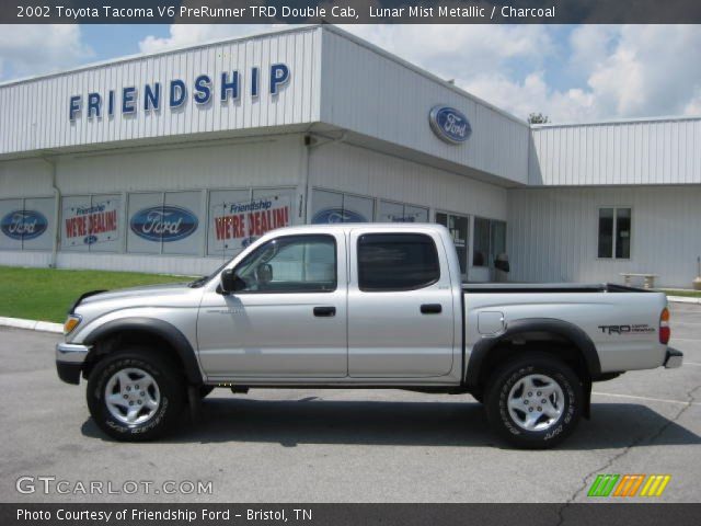 2002 Toyota Tacoma V6 PreRunner TRD Double Cab in Lunar Mist Metallic
