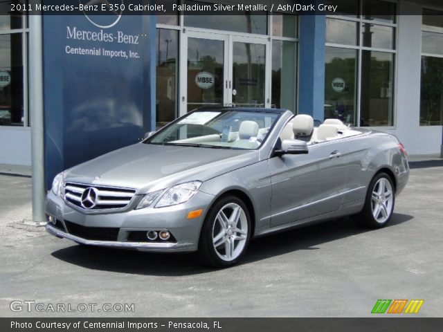 2011 Mercedes-Benz E 350 Cabriolet in Palladium Silver Metallic