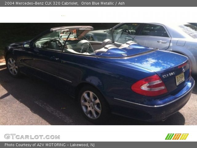 2004 Mercedes-Benz CLK 320 Cabriolet in Orion Blue Metallic