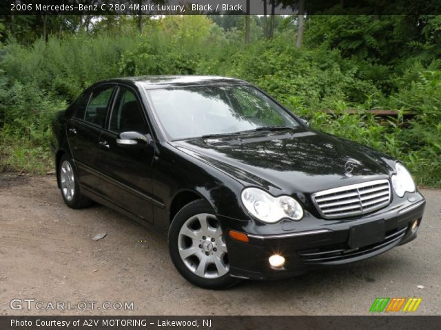 2006 Mercedes-Benz C 280 4Matic Luxury in Black