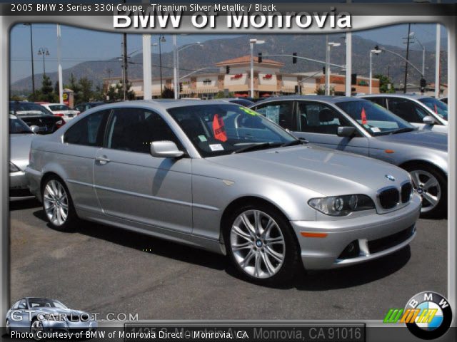 2005 BMW 3 Series 330i Coupe in Titanium Silver Metallic