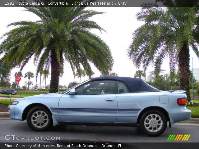 1992 Toyota Celica GT Convertible in Light Blue Pearl Metallic