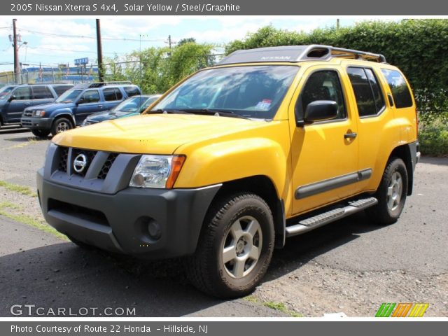 2005 Nissan xterra yellow #8