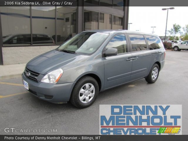 2006 Kia Sedona LX in Olive Gray