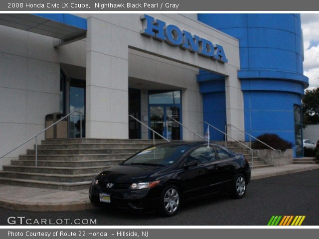 2008 Honda Civic LX Coupe in Nighthawk Black Pearl