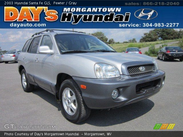 2003 Hyundai Santa Fe GLS in Pewter