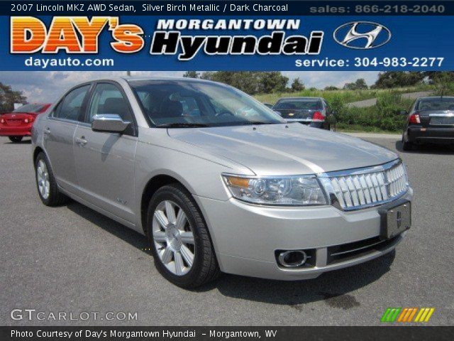 2007 Lincoln MKZ AWD Sedan in Silver Birch Metallic