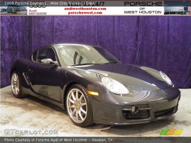 2008 Porsche Cayman S in Atlas Grey Metallic