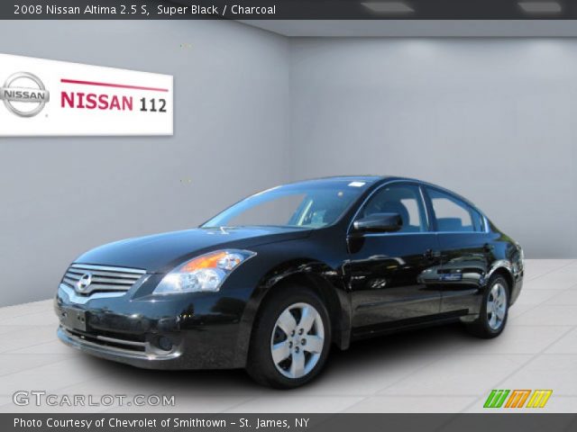 2008 Nissan Altima 2.5 S in Super Black