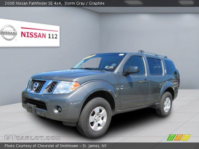 2008 Nissan Pathfinder SE 4x4 in Storm Gray