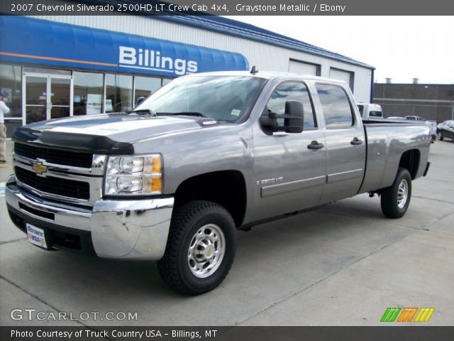 2007 Chevrolet Silverado 2500HD LT Crew Cab 4x4 in Graystone Metallic