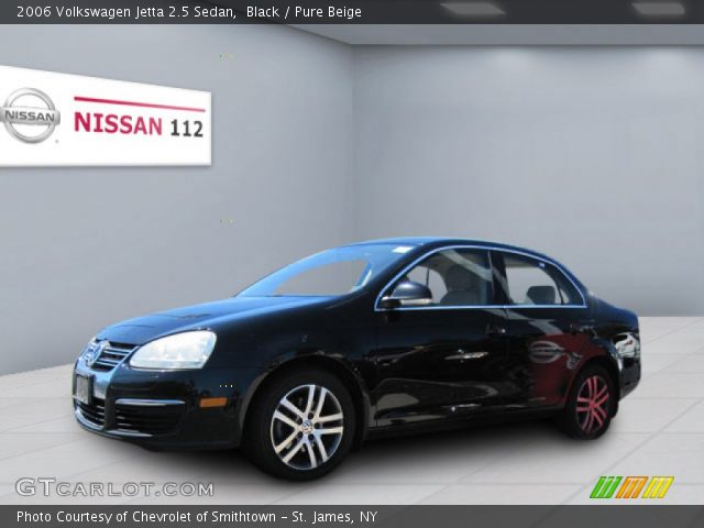 2006 Volkswagen Jetta 2.5 Sedan in Black
