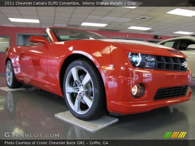 2011 Chevrolet Camaro SS/RS Convertible in Inferno Orange Metallic