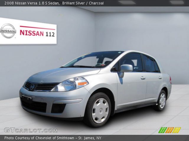 2008 Nissan Versa 1.8 S Sedan in Brilliant Silver