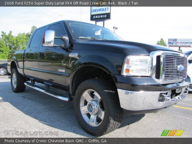 2006 Ford F250 Super Duty Lariat FX4 Off Road Crew Cab 4x4 in Black