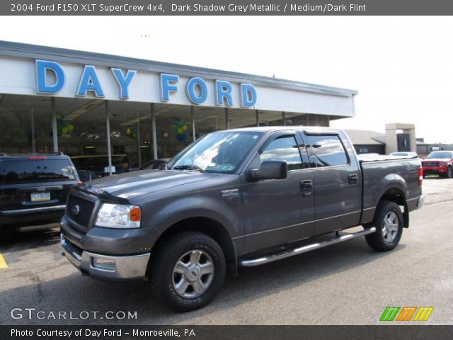 2004 Ford F150 XLT SuperCrew 4x4 in Dark Shadow Grey Metallic