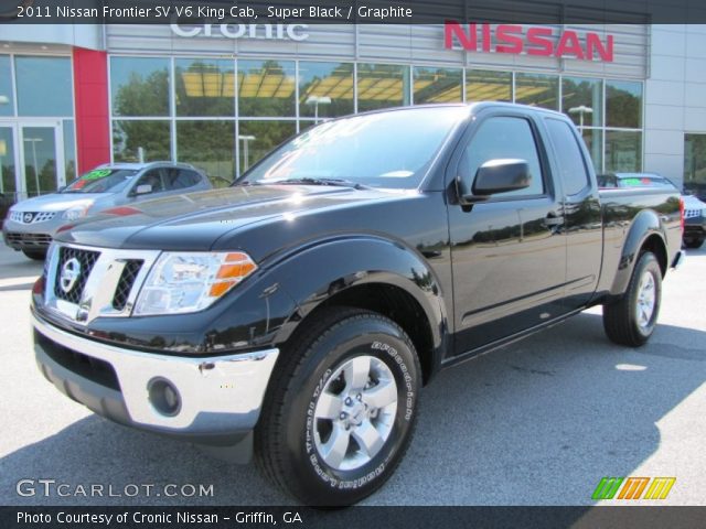 2011 Nissan Frontier SV V6 King Cab in Super Black