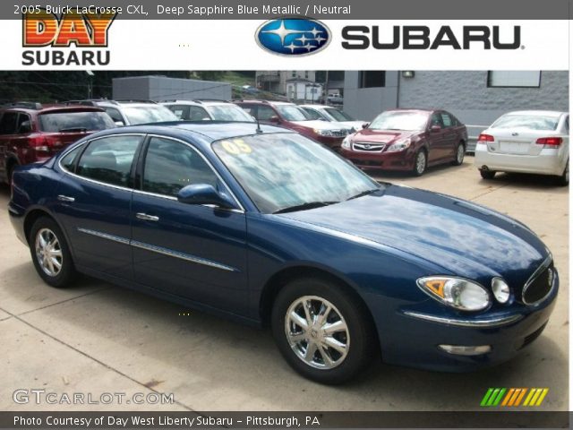 2005 Buick LaCrosse CXL in Deep Sapphire Blue Metallic