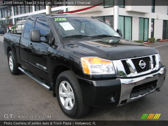 2008 Nissan Titan SE King Cab in Galaxy Black