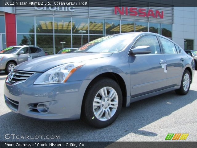2012 Nissan Altima 2.5 S in Ocean Gray
