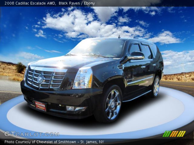 2008 Cadillac Escalade AWD in Black Raven