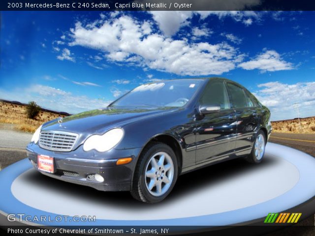 2003 Mercedes-Benz C 240 Sedan in Capri Blue Metallic