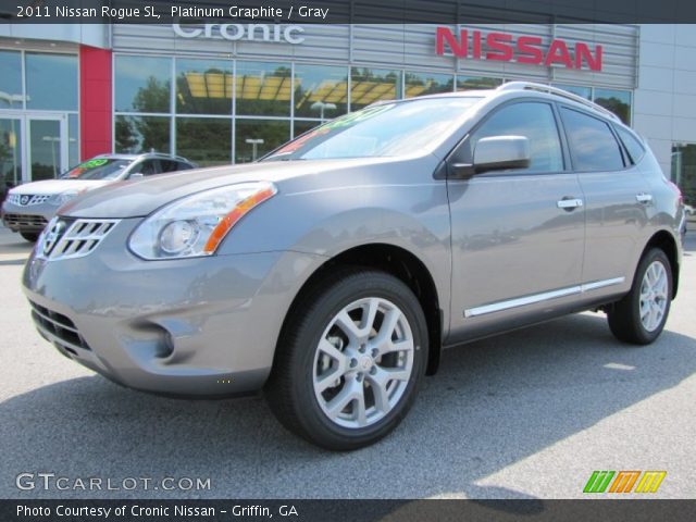 2011 Nissan Rogue SL in Platinum Graphite