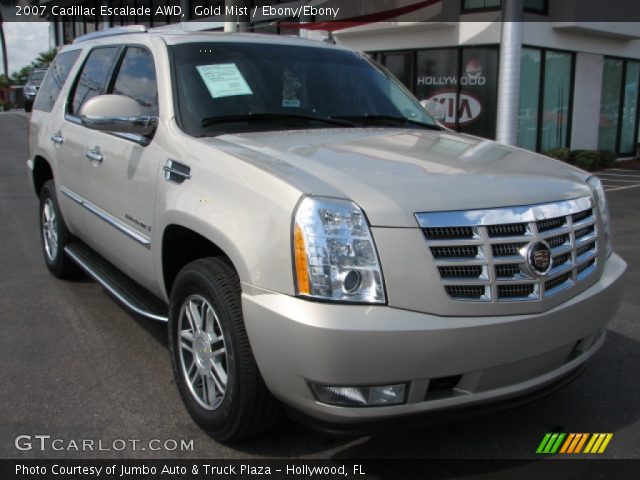 2007 Cadillac Escalade AWD in Gold Mist