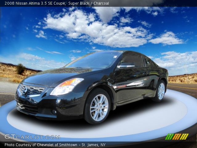 2008 Nissan Altima 3.5 SE Coupe in Super Black