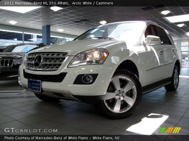 2011 Mercedes-Benz ML 350 4Matic in Arctic White