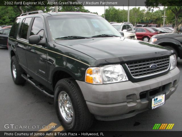 2002 Ford Explorer XLS in Aspen Green Metallic