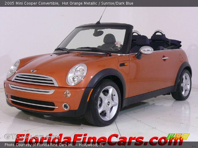 2005 Mini Cooper Convertible in Hot Orange Metallic