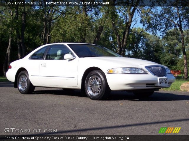 1997 Lincoln Mark VIII  in Performance White