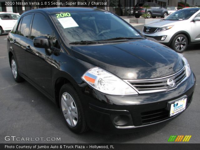 2010 Nissan Versa 1.8 S Sedan in Super Black